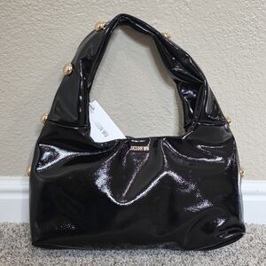 Jason Wu Black Handbag with Gold Accents NWT
